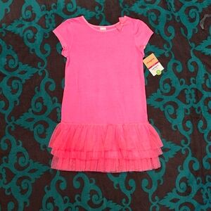 Carter's Tutu Cute 4 Kids Bright Pink Tulle Dress
